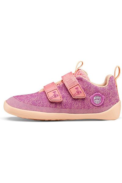 Affenzahn Barfußschuh Knit Happy Klettverschluss Vegan rutschfest Flexibel Reflektierend für den S