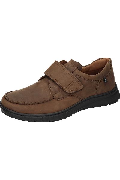 Waldläufer Schnürschuh mittel-braun