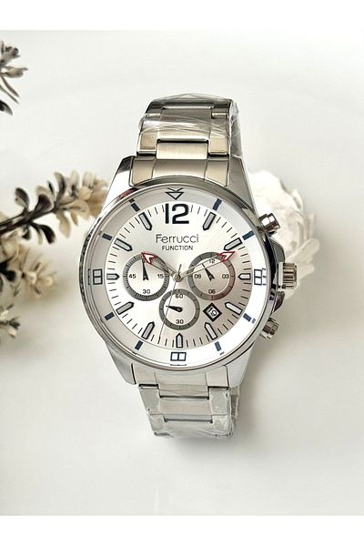 Ferrucci FERRUCCİ EFFECT WRISTWATCH (SILVER)