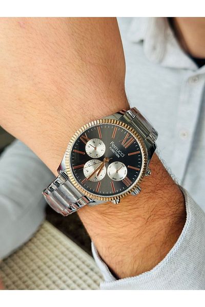 Ferrucci FERRUCCİ MEN'S WRISTWATCH (SILVER)