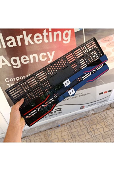 Nar Promosyon Seat- Seat Uyumlu  Logolu Tüm Araçlarla Uyumlu Pleksi Plakalık ...