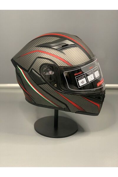 JK20 Jk-902 Güneş Vizörlü Çene Açılır Kask B1