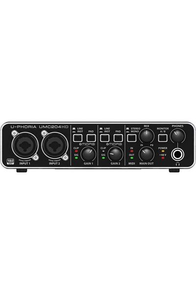 Behringer 2 Channel Sound Card Umc204hd