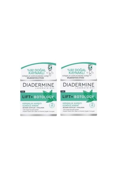 Diadermine Lift + Botology Kırışıklık Karşıtı 50 ml Gündüz Kremi 2 Adet