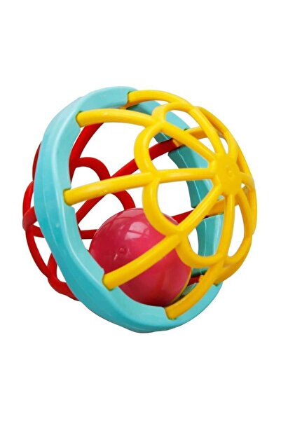 Genel Markalar Soft Çıngıraklı Emekleme Topu - Oyuncak Çıngıraklı Top