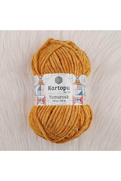 Yumurcak El Örgü Ipi 100 Gr Hardal K310