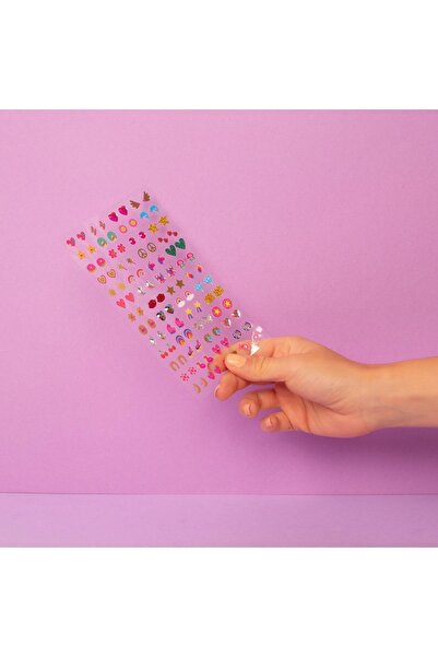 OMY Yapışkanlı Küpe Seti (52 çift) - Unicorn