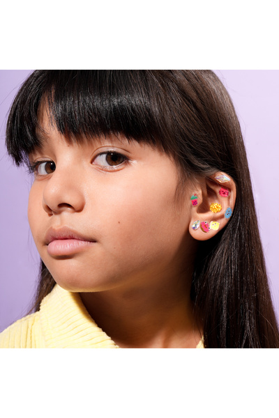 OMY Yapışkanlı Küpe Seti (52 çift) - Kawaii