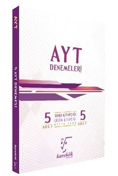 Karekök Yayınları AYT DENEME 5 Lİ