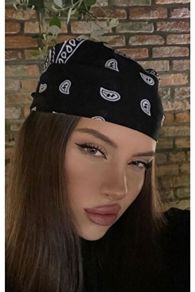 Be Best Unisex Μπαντάνα με μαύρο σχέδιο CD136