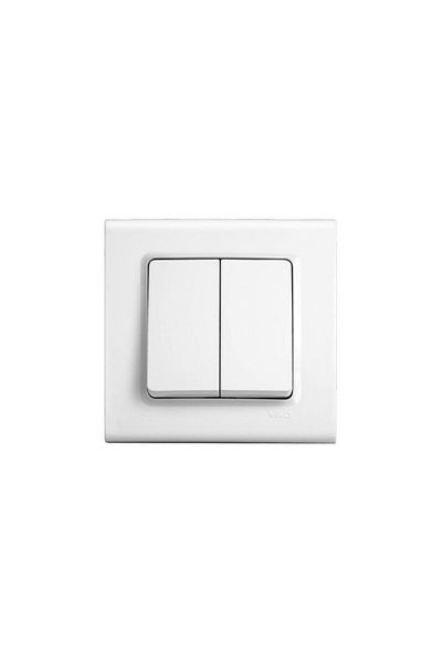 VİKO Linnera/rollina White Commutator Mechanism Without Frame