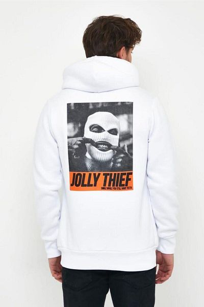 Oksit Hanorac unisex cu imprimeu Claud Jolly Thief