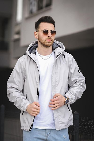 Oksit Εποχιακό παλτό Hilti Ken Slim Fit Hooded