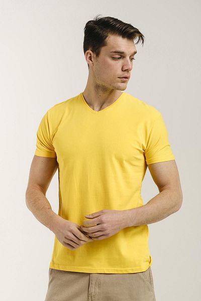 Oksit Ανδρικό μπλουζάκι Riley V-Neck Slim Fit Basic