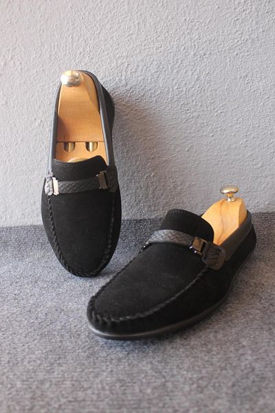 Oksit Mnc 202 Buckle Detailed Comfortable Daily Men's Loafer Shoes