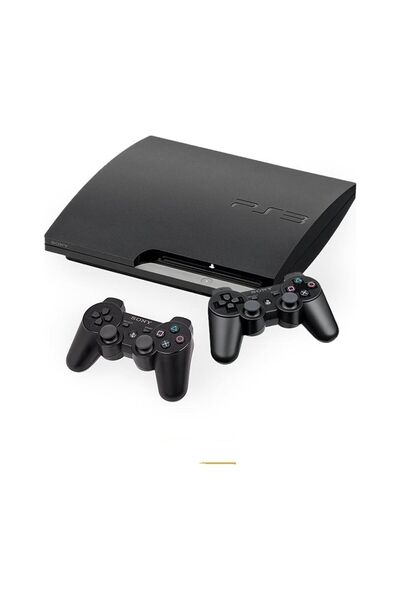 Sony Playstation 3 Fat Kasa 500 Gb ( Yenilenmiş ) + 2 Kablosuz Kol + 55 Dijital Oyun