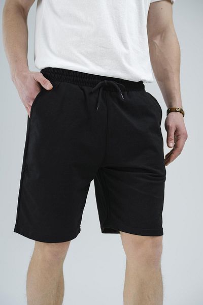 Oksit Livio Unisex Basic χτενισμένο βαμβακερό σορτς Capri