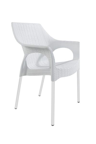 Papatya 4 Adet Bamboo Rattan Koltuk Sandalye Bahçe