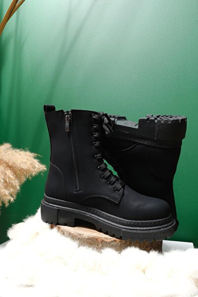 Oksit Rozalin Basic Γυναικείες Μπότες με Fleece Εσωτερικά