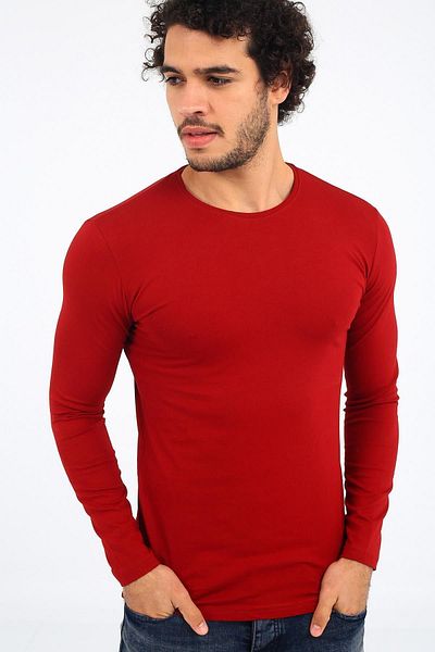 Oksit Mys Lion 4013 Slim Fit Lycra с дълъг ръкав Основен суит