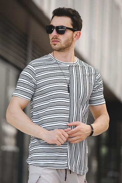 Oksit Ανδρική φούστα Nezza Piece Oval Slim Fit Ανδρικό Tshirt