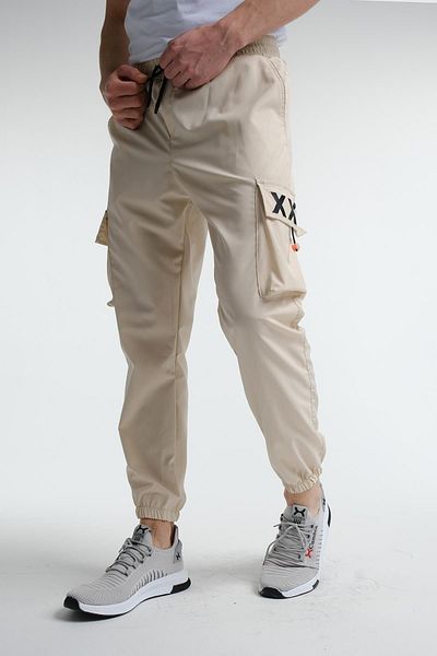 Oksit Ανδρική φόρμα προπόνησης Destry Slim Fit Court Parachute στο κάτω μέρος με τσέπη Cargo