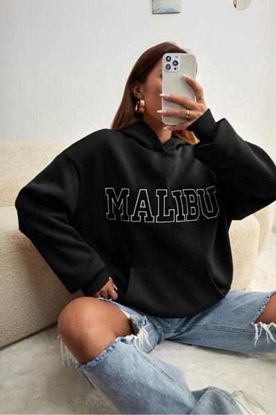Oksit Μπροστινή μπλούζα Unisex με στάμπα Malibu