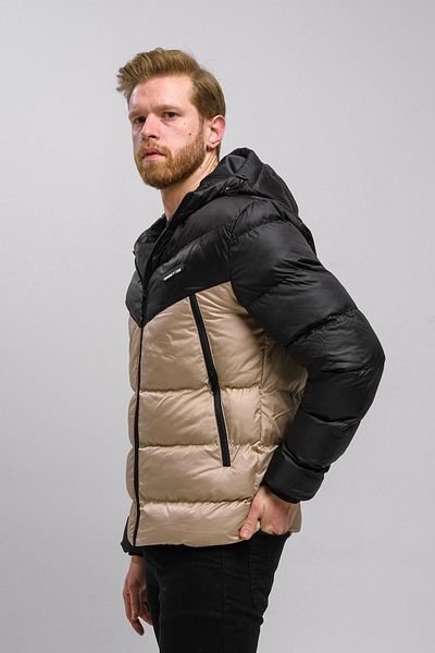 Oksit Ανδρικό μπουφάν Jax Dual Color Garni Filling Hooded ανδρικό μπουφάν