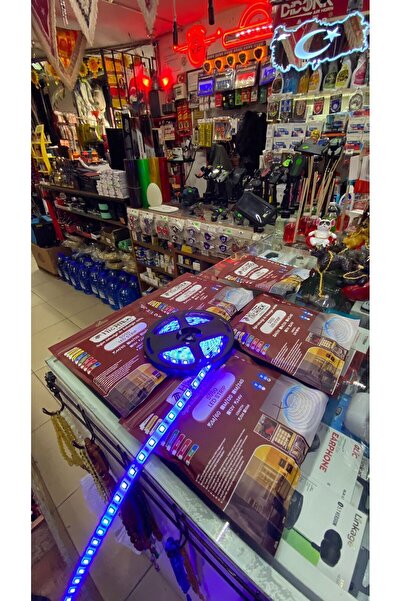 POLATLI OTO AKSESUAR HıgTek ( 5 Metre ) Şerit Led Lamba Mavi 24v