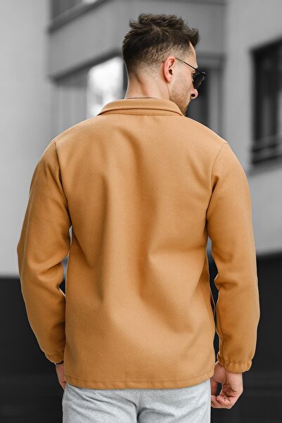 Oksit Gioele Вишитий комір Сезонний чоловічий кашеміровий пальто