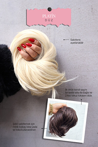 LOLLY PONY Platinum Scattered Bun