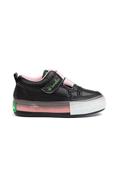 Benetton ®| BN-30445 - Black Pink - Children's Sneakers