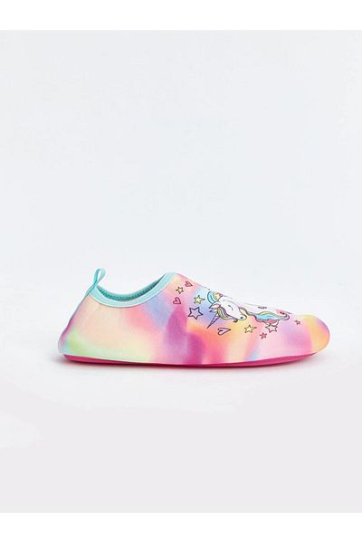 LC Waikiki LCW STEPS Printed Girls' Sea Shoes