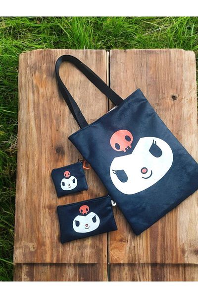 Touz Moda Σετ τσάντα Kuromi 3 τεμαχίων
