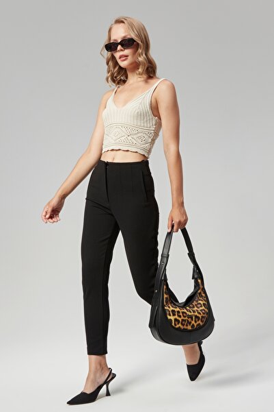 Morpelikan imprimeu leopard Geantă de umăr pentru femei - Curea reglabilă