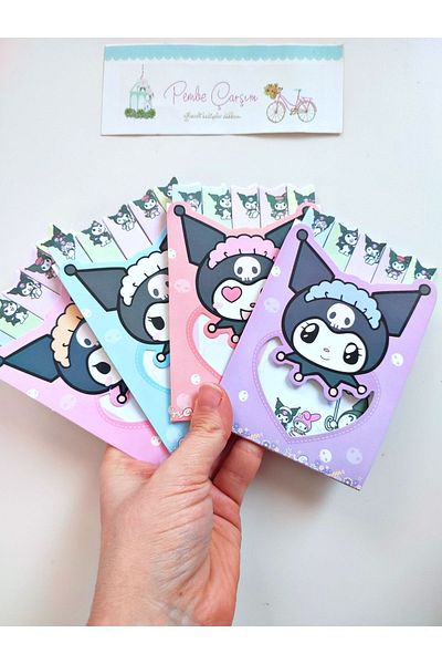 Pembe Çarşı Kuromi Adhesive Post-it Note Papers 1 Piece
