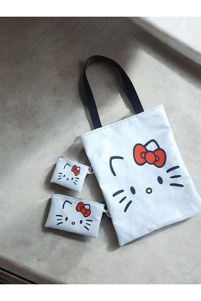 Touz Moda Σετ 3 τσάντες Hello Kitty