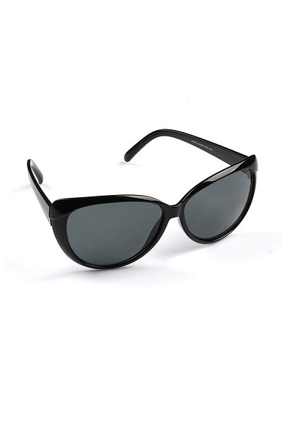 Di Caprio BlackCatEyeOvalWomen's Sunglasses