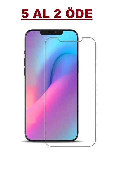 ZETT İPHONE 12 / 12 PRO Uyumlu Ekran Koruyucu 9h Temperli Kırılmaz Cam Sert Ş...