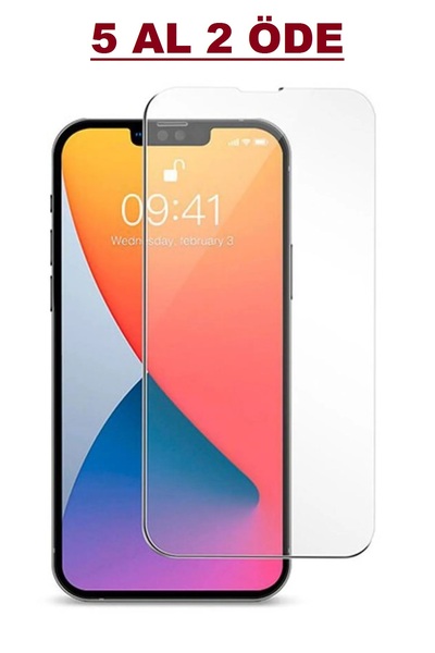 ZETT iphone 13 Pro Max Uyumlu Ekran Koruyucu 9h Temperli Kırılmaz Cam Sert Şe...