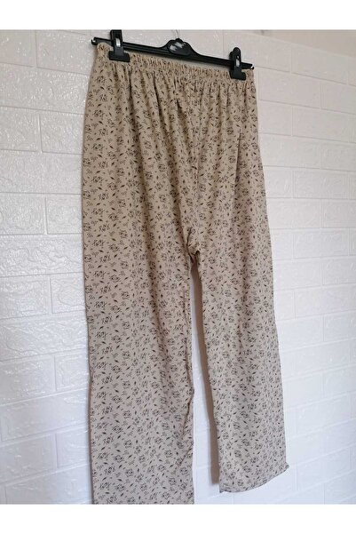 anne moda ankara Πιτζάμα Dad Bottom - μεσαίο μεγάλο μέγεθος, καλοκαιρινό 100% βαμβάκι