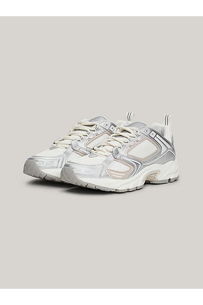Tommy Hilfiger Metallic Runner Trainers