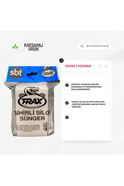 TRAX SİHİRLİ SÜNGER TRAX