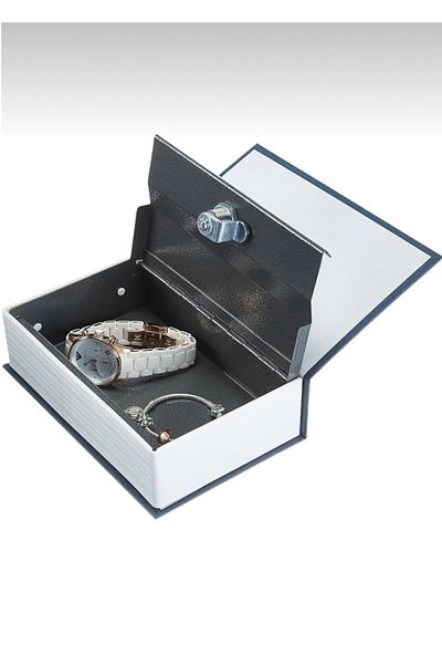 Mi-ÇA HOME Book-Looking Double Keyed Locked Hidden Safe / Dictionary, Piggy Bank Anti-Theft Steel Safe