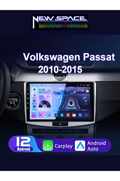 NEWSPACE VOLKSWAGEN PASSAT B6-B7 ANDROİD 2GB RAM 32GB ROM CARPLAY NAVİASYON M...