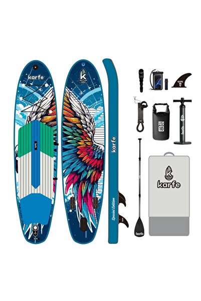 karfe 11' (335cm) SUP Şişme Kürek Sörfü - Stand Up Paddle Board (Angel Wing)