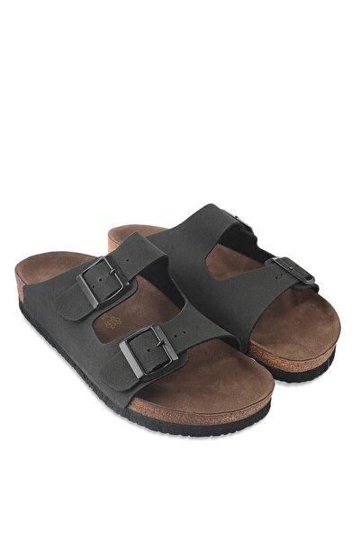 Slazenger Erkek Siyah Terlik Sa11se010