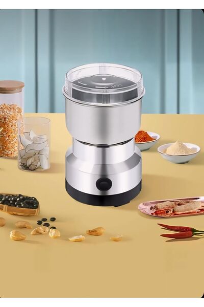 Mi-ÇA HOME Kahve Öğütücü Elektrikli Mini Öğütücü Kahve Çekirdekleri Çok Fonksiyonlu Ev Mutfak Kahve Makinesi