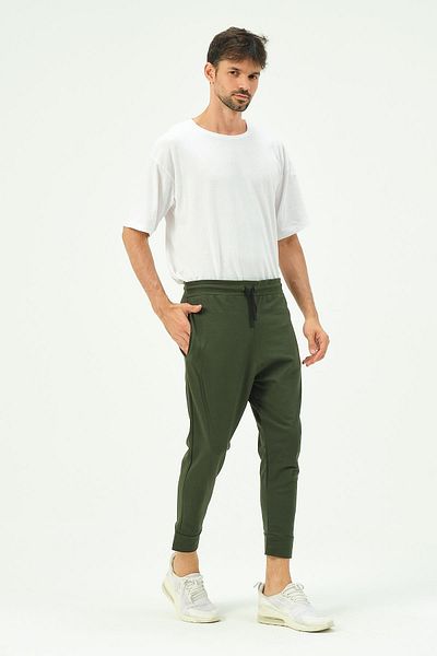 C&City Herren-Jogginghose mit lockerer Passform 784 Khaki