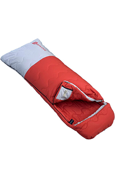 Bushlove Canyon -20 Derece XXL Geniş Uyku Tulumu Turuncu Bej